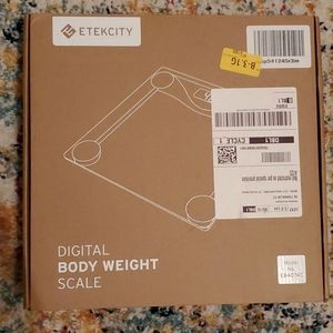 Digital body weight scale